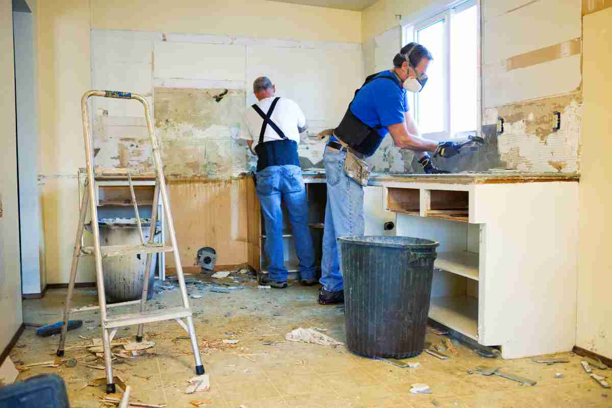 Home renovation interior
